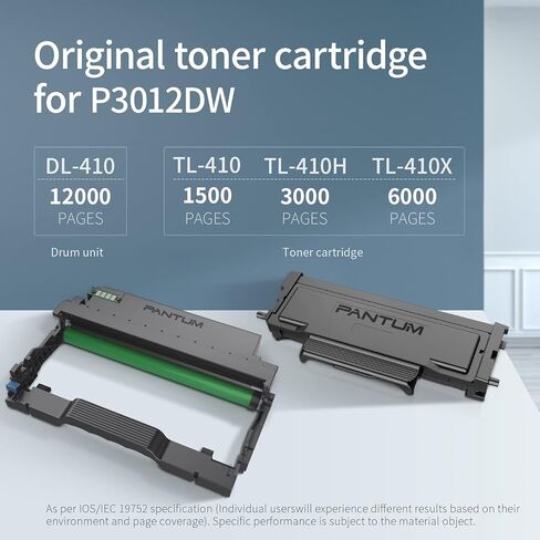 طابعة ليزر أحادية اللون Pantum P3012DW، طباعة لاسلكية وطباعة تلقائية على الوجهين للاستخدام المنزلي والمكاتب الصغيرة (V4G09B) in Kuwait