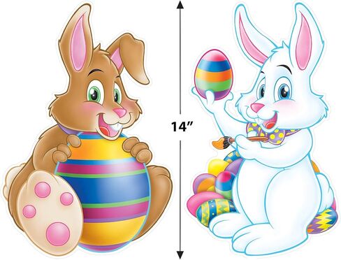 Pkgd Easter Cutouts Party Accessory (1 Count) (4/Pkg), Pkg/3 in Kuwait