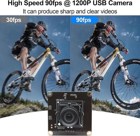 USB Camera Module 720P 60fps Global Shutter 170 Degree Wide Angle Fisheye Lens Webcam 1MP lightburn Camera for Embedded Applications,VR Face Recognition Streaming,PC/Laptop/Raspberry Pi in Saudi Arabia