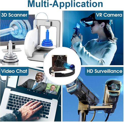 MMlove 1200P 90fps Global Shutter USB Camera Module High Speed Webcam in Kuwait