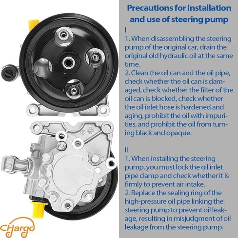 CHargo Power Steering Pump with Pulley and Bracket 0024663801 for Mercedes Benz ML320 ML350 ML430 ML500 ML55 AMG W163 OE in Saudi Arabia
