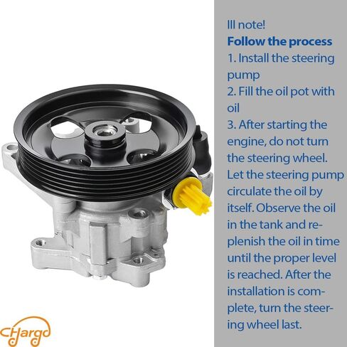CHargo Power Steering Pump with Pulley and Bracket 0024663801 for Mercedes Benz ML320 ML350 ML430 ML500 ML55 AMG W163 OE in Saudi Arabia