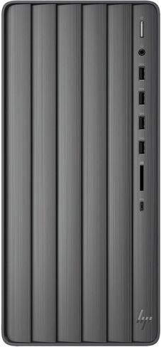 سطح المكتب HP Envy TE01-4254 للمنزل والعمل (Intel i7-13700 16-Core، 16GB RAM، 512GB PCIe SSD + 1TB HDD (2.5)، Intel UHD 770، WiFi، Bluetooth، Nightfall Black، Win 11 Pro) حزمة w/DKZ مَركَز in Saudi Arabia