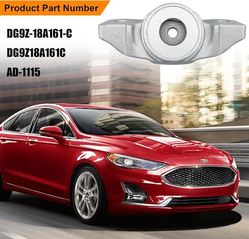2 قطعة الدعامات تعليق جبل قوس الخلفي العلوي دعامة امتصاص الصدمات جبل DG9Z18A161C DG9Z-18A161-C AD-1115 لفورد فيوجن لينكولن MKZ 2013-2019 in Saudi Arabia