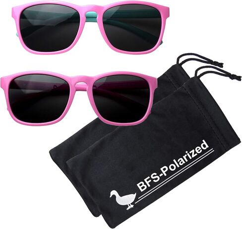 BIB-ON Vintage Silicone - النظارات الشمسية الأولى للأطفال للأعمار من 4 إلى 7 سنوات in Saudi Arabia