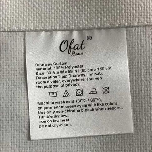 Ofat المنزل القط مع شجرة اليابانية نورين ستارة المدخل، ستارة خزانة، لوحة مخصصة ستارة الجدار نسيج معلقة نافذة نورين، 85x150 سم (جدران القطط) in Kuwait