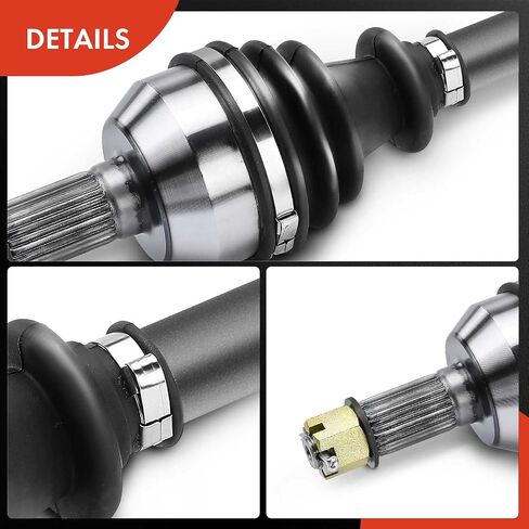 A-Premium Pair (2) Rear CV Axle Shaft Assembly Compatible with Polaris RZR 900 2015-2020, RZR Trail 900 2021, RZR Trail S 900 2021, Driver and Passenger Side in Saudi Arabia