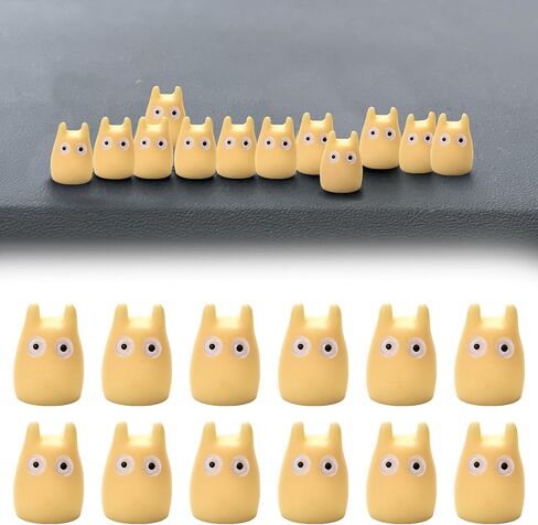 9PCS Car Cute Soot Sprites Decor Accessories Dashboard Decorations Interior Ornament Funny Decorate Rearview Mirror Sprite Decoration Automotive Exterior Decors in Saudi Arabia