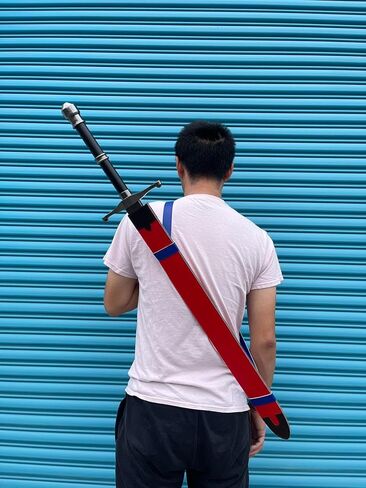 سيف تنين معدني خيالي مقاس 43 بوصة سيف على طراز الرسوم المتحركة للكوسبلاي in Kuwait