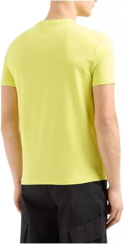 A｜X ARMANI EXCHANGE Men's Regular Fit Cotton Digital Graphic Logo Tee in Saudi Arabia