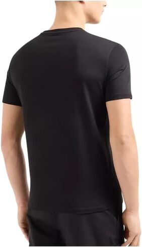 A｜X ARMANI EXCHANGE Men's Regular Fit Cotton Digital Graphic Logo Tee in Saudi Arabia