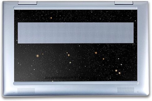 Carbon Fiber Laptop Skin Compatible with HP Envy x360 14" (2023) - Black Gold Marble - Premium 3M Vinyl Protective Wrap Decal Cover - Easy to Apply | Crafted in The USA by MightySkins in Saudi Arabia