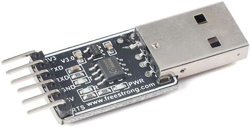 3 قطعة USB إلى TTL وحدة تحويل المنفذ التسلسلي CH340N رقاقة التكامل 5 فولت إلى 3.3 فولت FS-USB-UTTL in Saudi Arabia