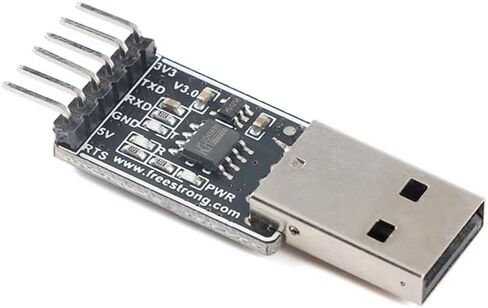 3 قطعة USB إلى TTL وحدة تحويل المنفذ التسلسلي CH340N رقاقة التكامل 5 فولت إلى 3.3 فولت FS-USB-UTTL in Saudi Arabia