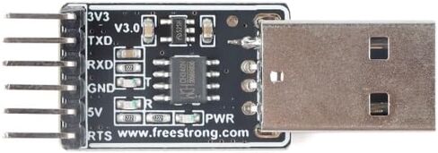 3 قطعة USB إلى TTL وحدة تحويل المنفذ التسلسلي CH340N رقاقة التكامل 5 فولت إلى 3.3 فولت FS-USB-UTTL in Saudi Arabia