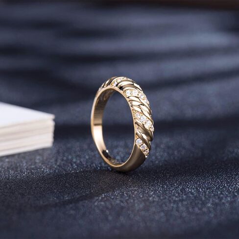 Band Rings for Women, Fashion Gold and Silver Chunky Band Rings Statement Costume Jewelry for Teen Girls Gifts for Her in Saudi Arabia