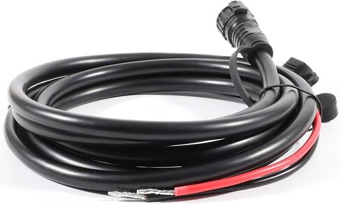 010-10922-00 كابل الطاقة لاستبدال Garmin، 2-Pin، أسود، يناسب Garmin GPSMAP 4008، 4010، 4012، 4208، 4210، 4212، 5008، 5012، 5015، 5208، 5212، 5215 in Kuwait