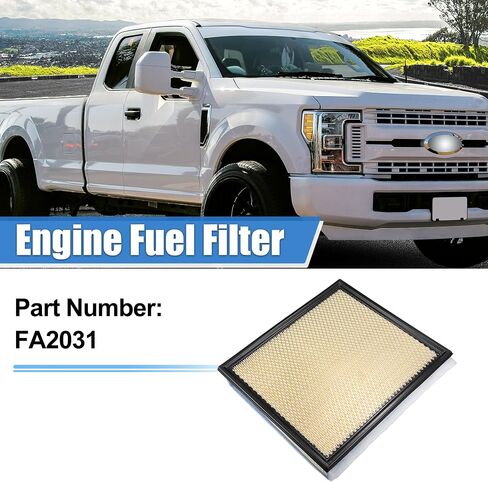 uxcell NO. FA2031 Car Engine Air Filter for Ford F250 F350 F450 F550 for Powerstroke 6.7L V8 2020-2022 Engine Air Cleaner High Filter Capacity Multiple Layers for Filter in Saudi Arabia