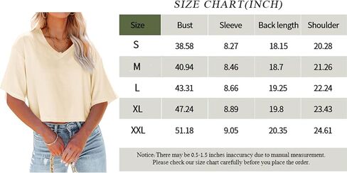 Tankaneo Womens V Neck Cropped T Shirts Casual Summer Crop Tops Half Sleeve Solid Color Crop Baisc Tees in Saudi Arabia