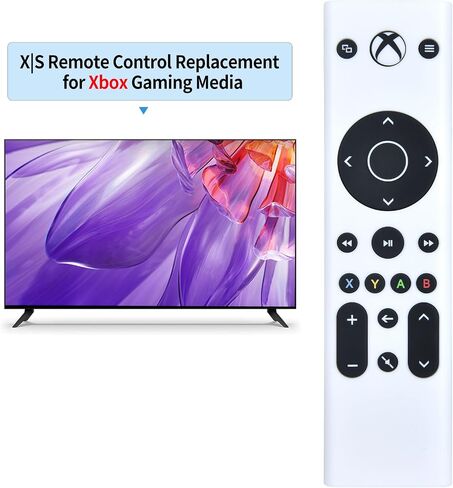 جهاز تحكم عن بعد بديل لوسائط ألعاب Xbox، Xbox One، Xbox Series X|S - لا يتطلب الإعداد (اللون الأبيض) in Saudi Arabia