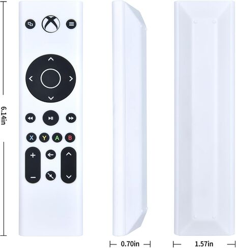 جهاز تحكم عن بعد بديل لوسائط ألعاب Xbox، Xbox One، Xbox Series X|S - لا يتطلب الإعداد (اللون الأبيض) in Saudi Arabia