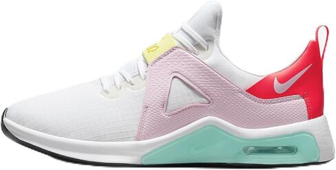 حذاء التمرينات Nike Air Max Bella TR 5 للنساء (FZ3625-100، أبيض/قرمزي ساطع/برق/وردي فوم) مقاس 7.5 in Saudi Arabia