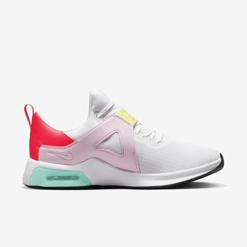 حذاء التمرينات Nike Air Max Bella TR 5 للنساء (FZ3625-100، أبيض/قرمزي ساطع/برق/وردي فوم) مقاس 7.5 in Saudi Arabia