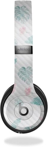 Carbon Fiber Skin Compatible with Beats Solo 4 - Brown Cow - Premium 3M Vinyl Protective Wrap Decal Cover - Easy to Apply | Crafted in The USA by MightySkins in Saudi Arabia