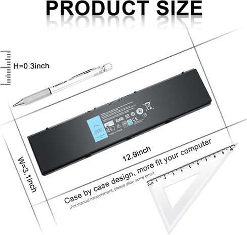 IEFUU New Replacement Laptop Battery for Dell Latitude E7440 E7450 E7420 Battery fit 451-BBFV 3RNFD G0G2M PFXCR T19VW 34GKR 0909H5 0G95J5 E225846 Notebook Battery in Saudi Arabia