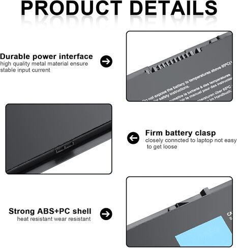 IEFUU New Replacement Laptop Battery for Dell Latitude E7440 E7450 E7420 Battery fit 451-BBFV 3RNFD G0G2M PFXCR T19VW 34GKR 0909H5 0G95J5 E225846 Notebook Battery in Saudi Arabia