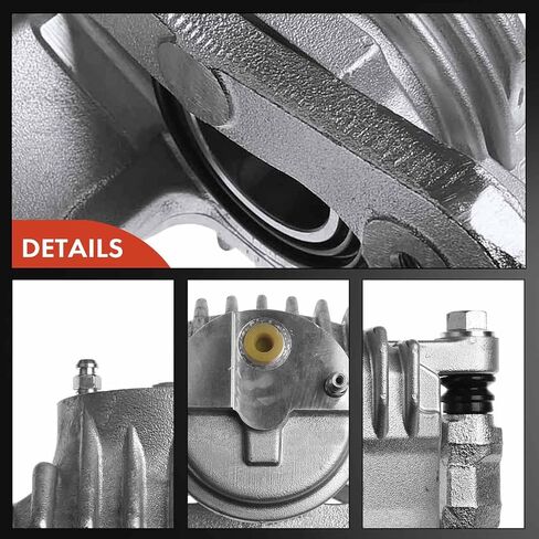 A-Premium Disc Brake Caliper Assembly with Bracket Compatible with Select Kia Models - For Sportage 1998 1999 2000 2001 2002, L4 2.0L - Front Left Driver Side in Saudi Arabia