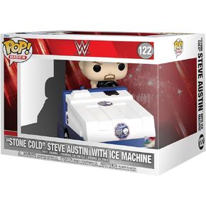 Funko Pop! Ride Super Deluxe: WWE 60th Anniversary - Stone Cold Steve Austin with Zamboni Machine
