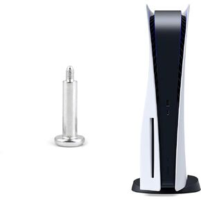2PCS PS5 Base Stand Screws, Chanvoo Fixing Replacement Screw for Sony Playstation 5 Games Console Bottom Holder