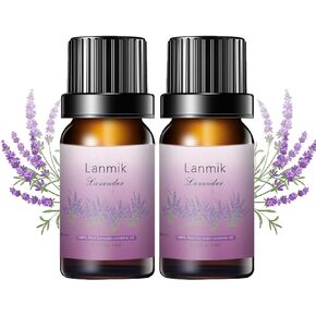 2 Pack 100% Natural Pure Clary Sage Essential Oils Undiluted Sage Oils for Aromatherapy Diffuser (0.33 Fl Oz 2 Pack)