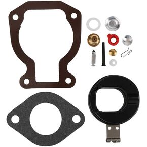 398453 Carb Repair Carburetor Rebuild Kit for with Float 4-15 hp Johnson Evinrude 398452 391305 439072 391937
