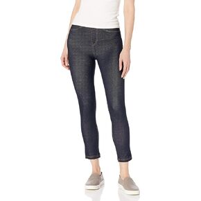 No nonsense Women's Denim Capri Legging with Pockets