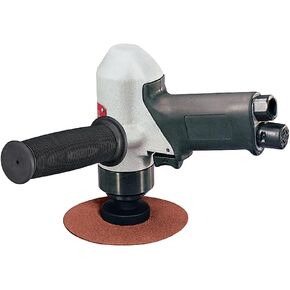 Dynabrade 50321 4-1/2-Inch 114 mm Diameter Pistol Grip Disc Sander, 11000 RPM, Rear Exhaust, 5/8-Inch -11 Female Pad, Black