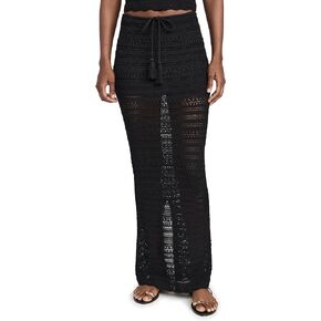 PQ Swim Women's Crochet Long Skirt