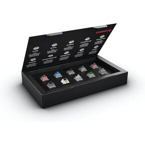 CHERRY MX RGB Speed Silver Switch Kit, 23 Mechanical Keyboard Switches, for DIY, Hot-Swap or Gaming Keyboards, Linear Switch Without Click, Fast & Direct