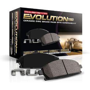 Power Stop 17-2135, Z17 Clean Ride RearCeramic Brake Pads with Hardware