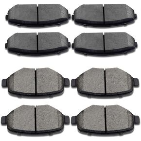 D1258 D1377 Front Rear Ceramic Brake Pads Sets Fit For Ford For Edge 2011-2015,For Lincoln MKX 2011-2015