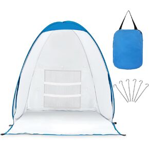 Paint Spray Booth Tent - Portable and Foldable Spray Paint Booth Tool with Vents, Tool for Small DIY Painting, Pop-up Spray Painted Tents, Windproof, Easy-to-Clean Paint Station