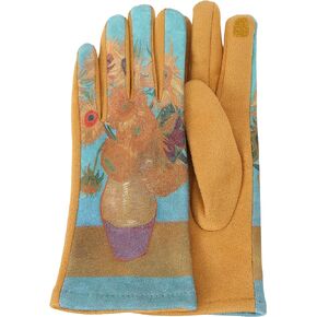 RainCaper Fine Art Women's Texting Gloves Warm Touch Screen Gloves All-season Travel, Museum & Fashion Gloves Fit Most