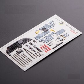 K48007-1/48 A-37B Dragon Fly شارات داخلية ثلاثية الأبعاد لمجموعة عازف البوق