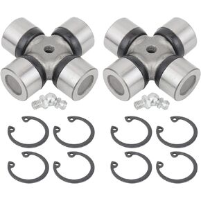 Caltric 2 Front Drive Shaft U-Joint Compatible with Can-Am Maverick 1000 4X4 Std Xmr Xrs Dps 2013-2016