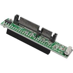 2.5 inch 44 Pin Hard Drive Female IDE Adapter to SATA Adapter Converter Drive Hard Disk Parallel Port Interface to Serial ATA Port Adapter Interface Compatible with PC and Mac Computer