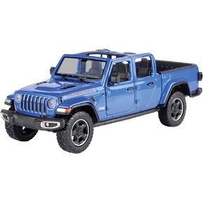 Motormax Toy 2021 Gladiator Rubicon (Open Top) Pickup Truck Blue 124-127 Diecast Model Car by Motormax 79370