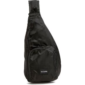 Vera Bradley Ripstop Mini Sling Backpack, Black