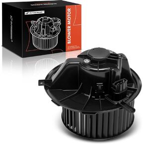 A-Premium Rear HVAC Heater Blower Motor with Fan Cage Compatible with Audi, Volkswagen Vehicles - 2006-2013 A3/A3 Quattro, 2005-2014 Jetta, 2006-2010 Passat, 2009-2017 CC/Tiguan