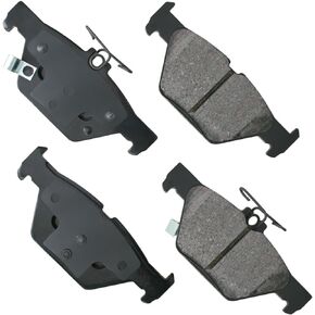 Akebono Brake Pad Set, grey (ACT1808)